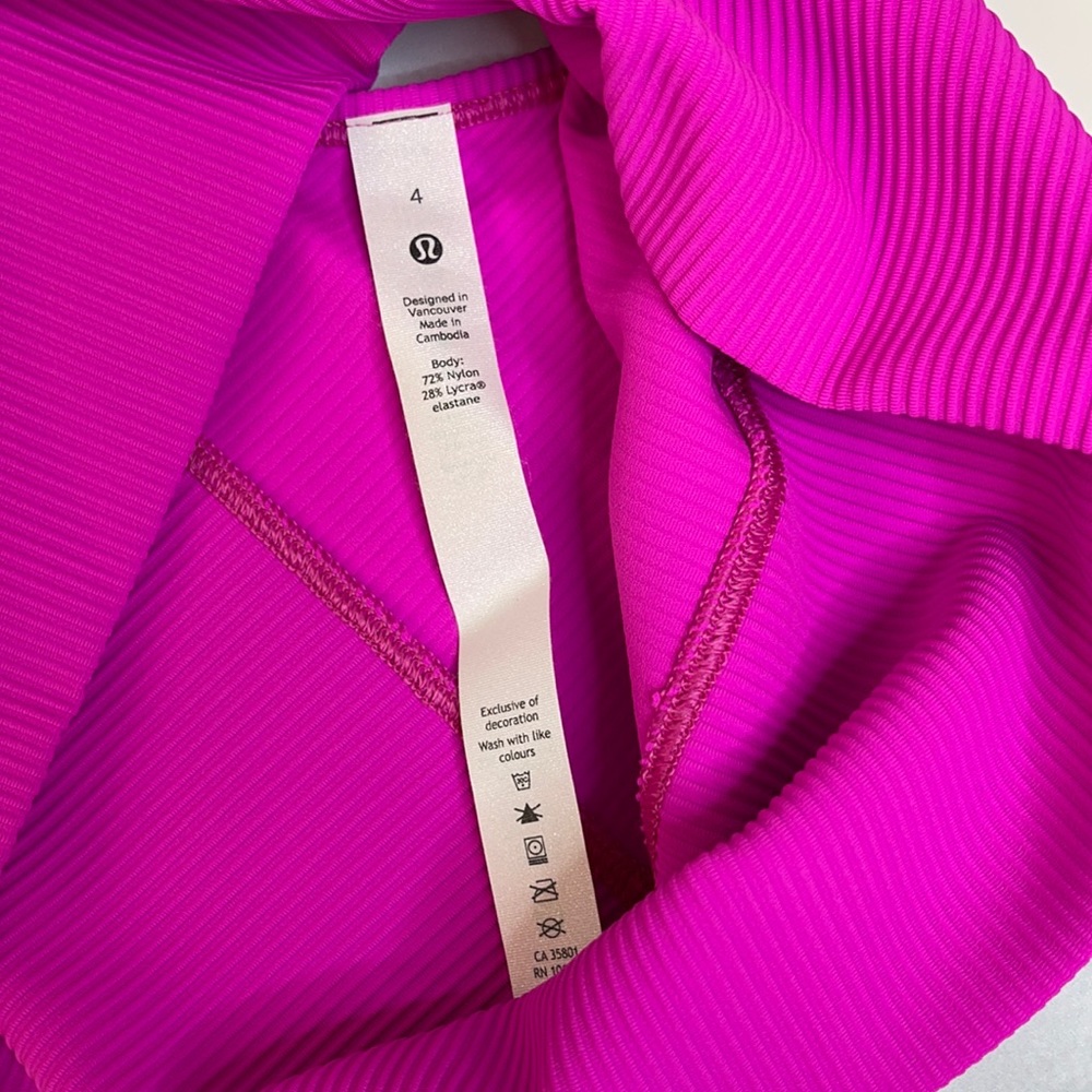 Lululemon Power Pivot Tank *Rib RARE COLOR - Picture 8 of 11